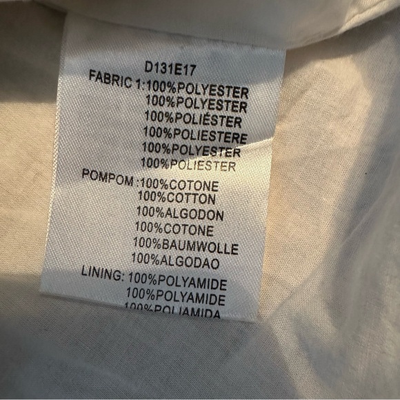 Molly Bracken Womens Blazer Jacket L Yellow Blue Chevron Print Metallic Zip NWT - Picture 9 of 10